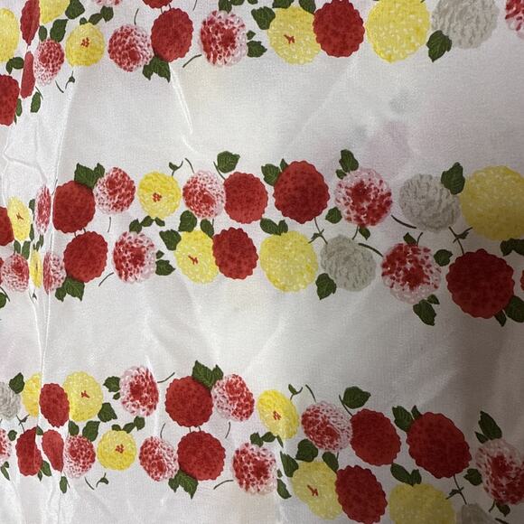 EQUIPMENT FEMME Silk Reagan Hydrangea Floral Print Blouse X-Small Coquette - Picture 3 of 7